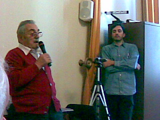 G. Castaldi (ANPI) e A. Martocchia (CNJ)