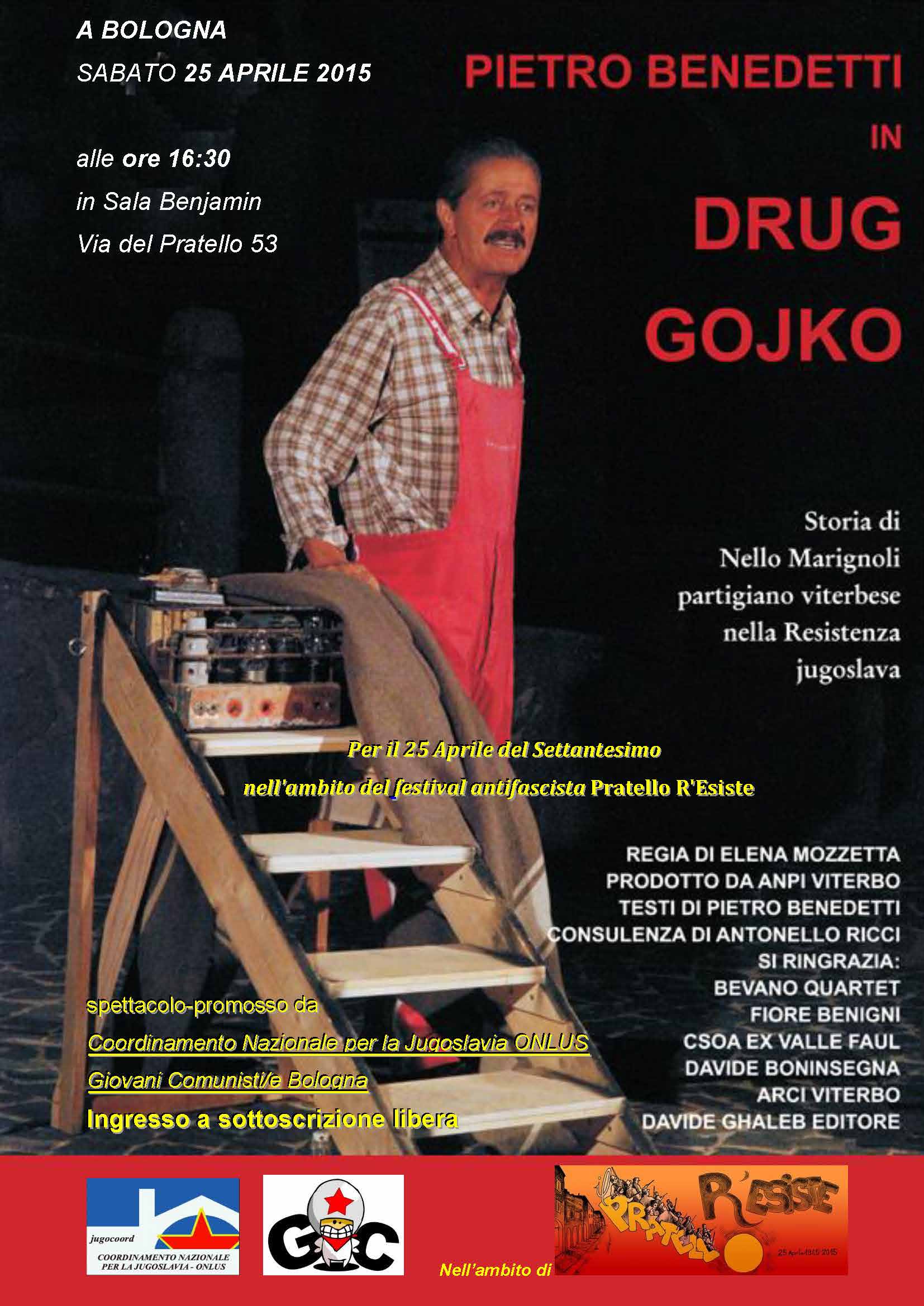 Bologna 250415: Drug Gojko