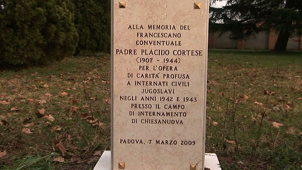 Immagine dal video: "Un
                                  campo di concentramento a Chiesanuova
                                  (1942-1943)", a cura di Franco
                                  Biasia, regia di Antonio Bonadonna
                                  (2011)