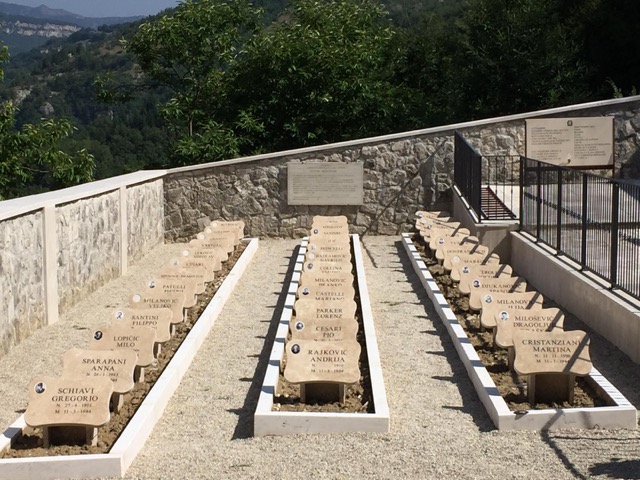 Il Cimitero internazionale partigiano di Pozza-Umito (AP) restaurato