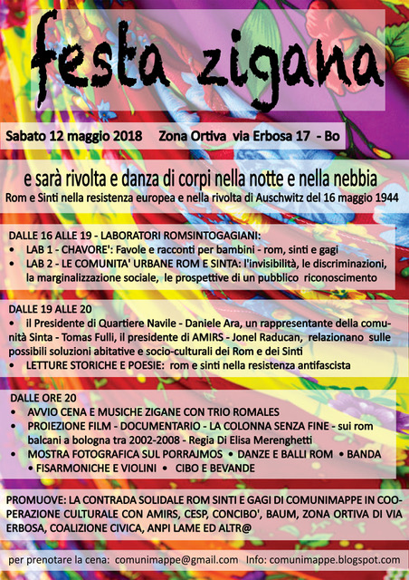 Festa zigana a Bologna: il programma