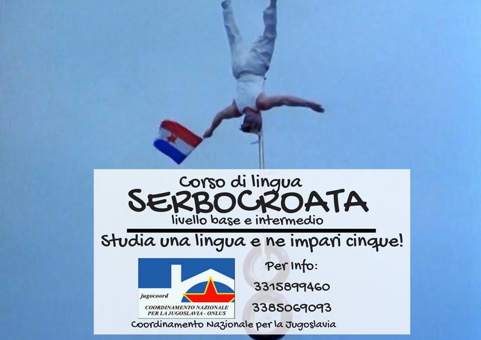 Locandina corso di serbocroato 2017