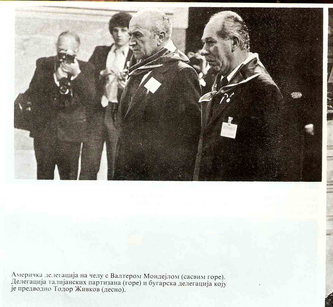 alle
                esequie di Tito (Belgrado 1980)