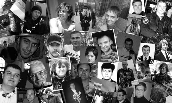 Le vittime del pogrom di Odessa, 2014