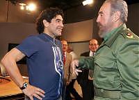 Maradona e Fidel